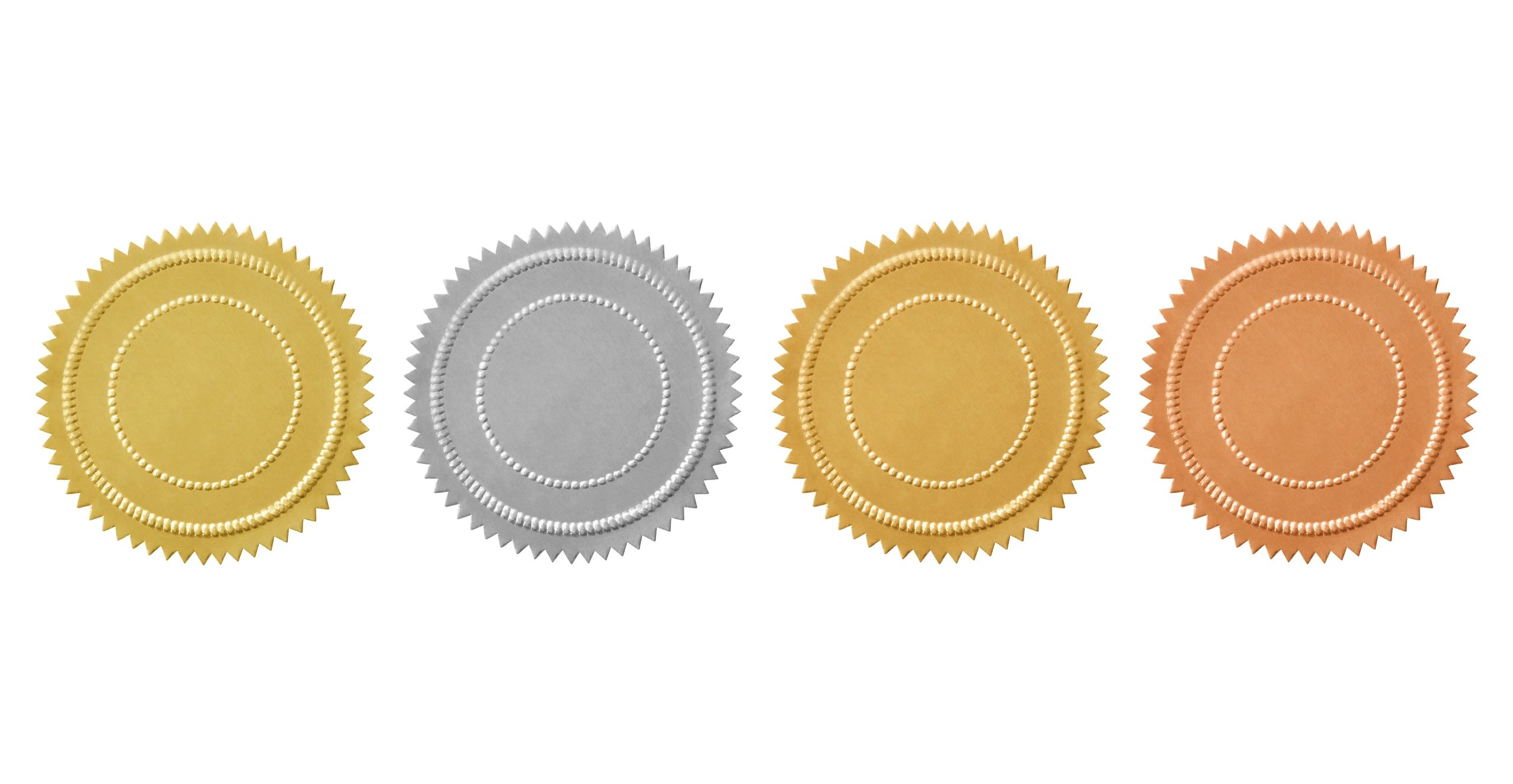 Quality seal representing certifications and standards